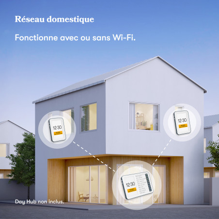 Horloge Alzheimer jour, date et heure - Day Connect