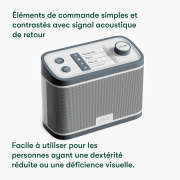Radio simple Alzheimer et lecteur de musique