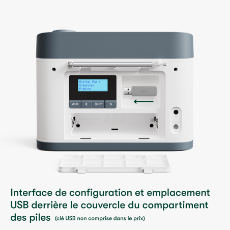 Radio simple Alzheimer et lecteur de musique