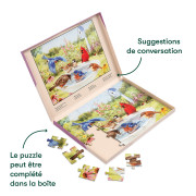 Puzzle Alzheimer 35 pièces - Oiseaux du jardin