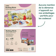 Puzzle Alzheimer 35 pièces - Oiseaux du jardin