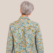 Chemisier senior en coton fermeture avant par aimant ForEstime