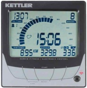 Ecran LCD du Kettler Golf M