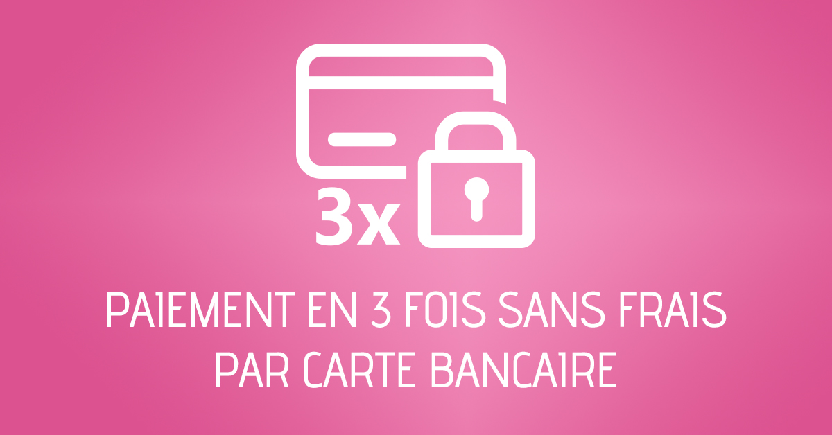 Nouveau paiement en 3 fois sans frais, même sur le site