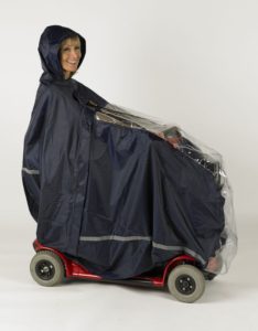 La cape intégrale pour scooter électrique pour PMR