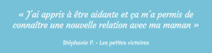 Citation de Stéphanie Petit - Les petites victoires