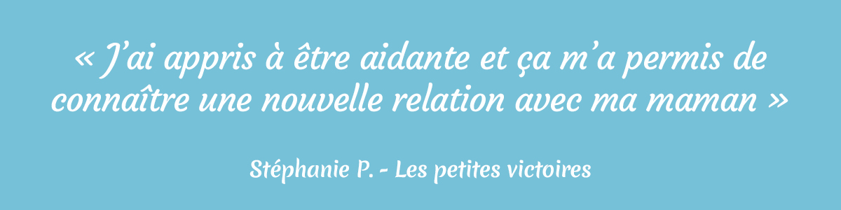 Citation de Stéphanie Petit - Les petites victoires