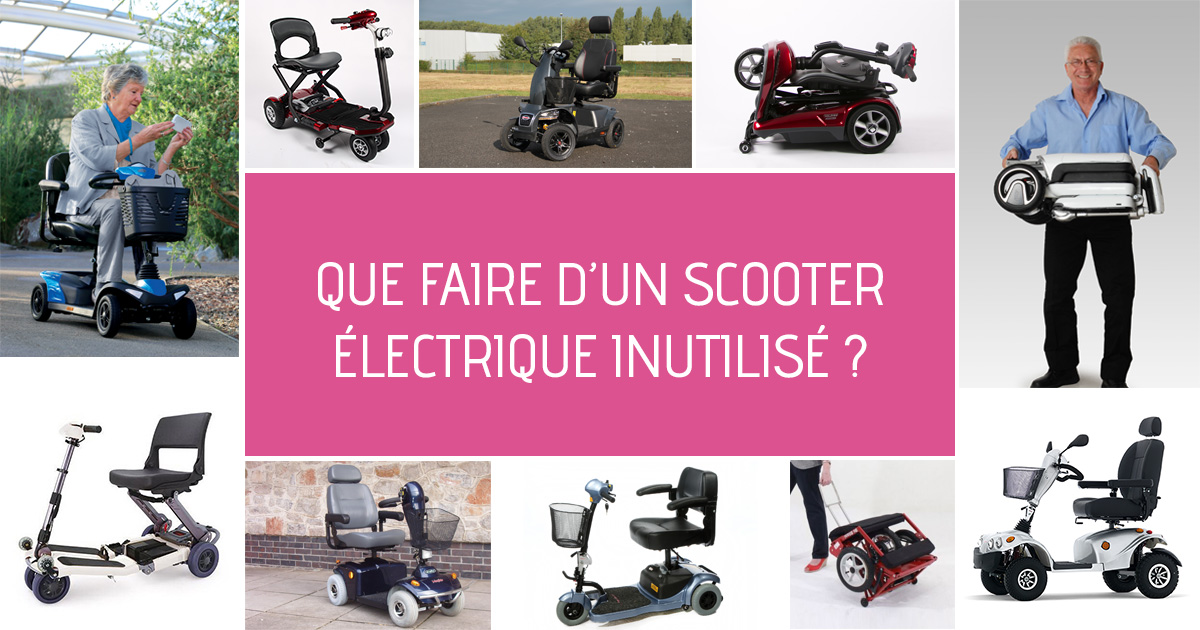 Que faire d'un scooter électrique inutilisé ?