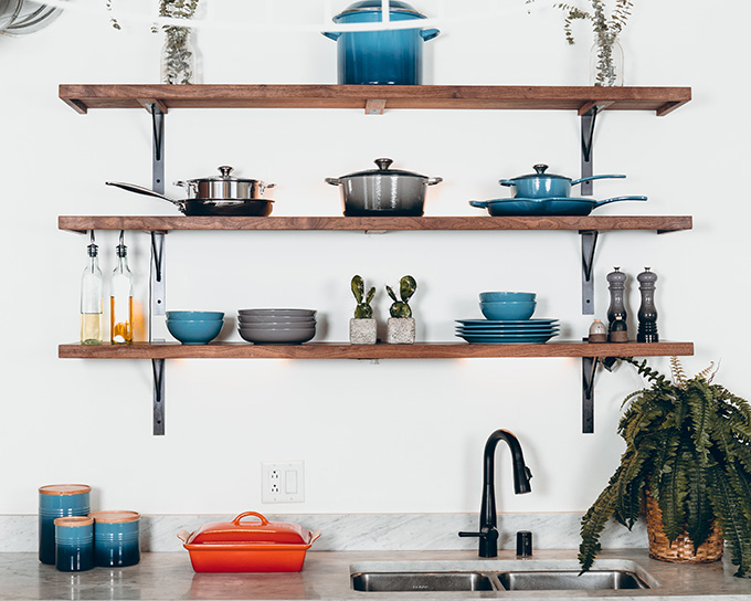 cuisine ergonomique, rangements, étagères, tiroirs, cuisine, facile, conseils, astuces, tous ergo