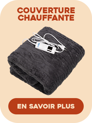couverture chauffante TOUS ERGO
