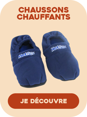 chaussons chauffants TOUS ERGO