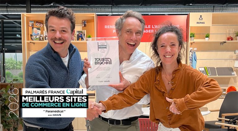 TOUS ERGO classé 2ᵉ meilleur site e-commerce paramédical en France – Capital