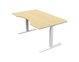 Table incurvée inclinable avec tablette Homecraft