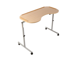 Table de lit pliable médicale réglable avec roulettes, table d'ordinateur  portable mobile pour personnes âgées, patients d'hôpital, soins à domicile,  90 x 40 cm : : Cuisine et Maison