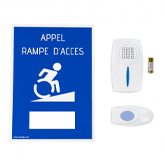Le carillon d'appel pour rampe d'accès PMR