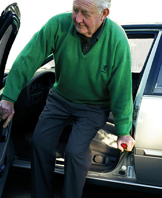 Coussin d'assise pour la voiture Ergocar - Aménagement véhicule handicap